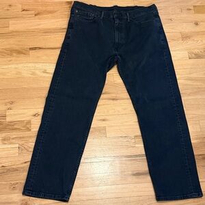 Men's Levi Black 505 Jeans 38/32
